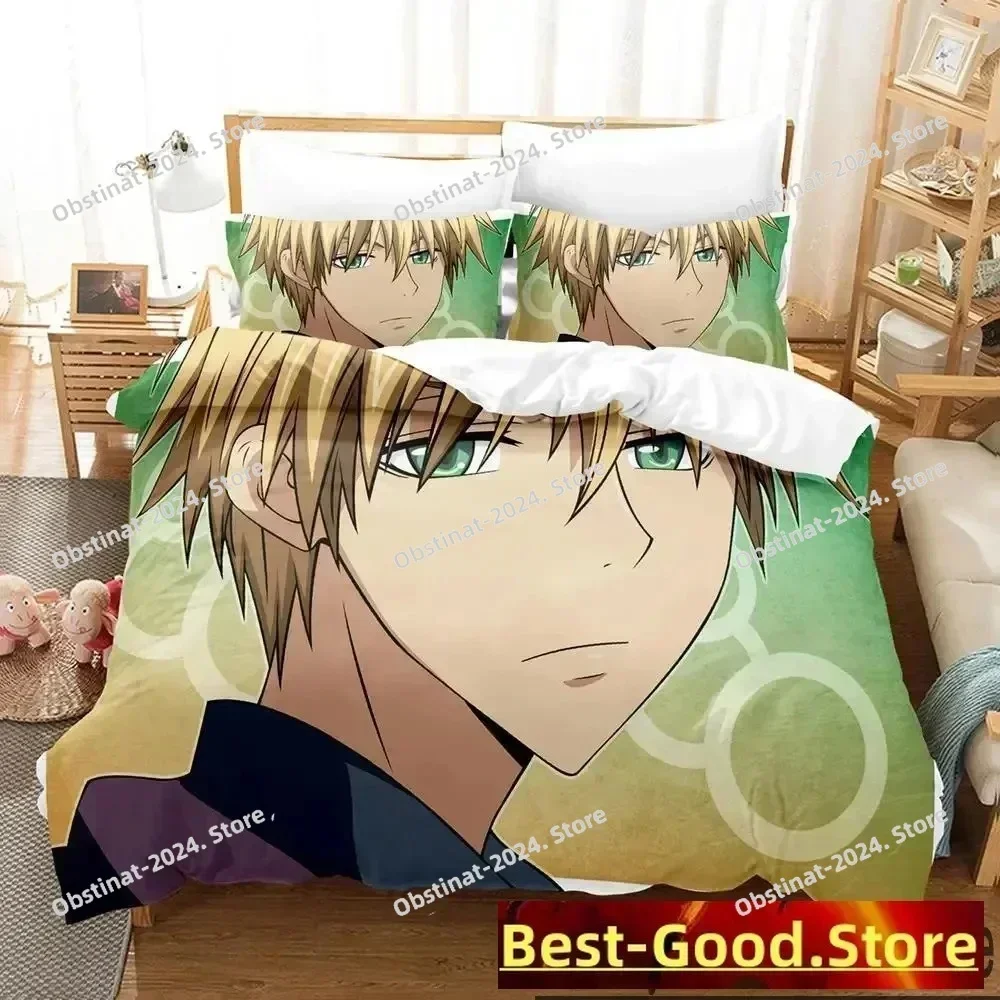 Anime Maid Sama Misaki Bedding Set Duvet Cover Bed Set Quilt Cover Pillowcase Comforter king Queen Size Boys Bedding Set