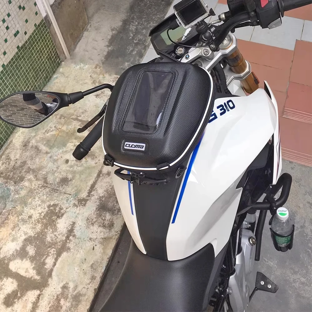For BMW G310RR G310GS G310R G310 GS/R/RR G 310GS 2016-2024 Motorcycle Quick Lock Tank Bag Racing Luggage Top Case Waterproof