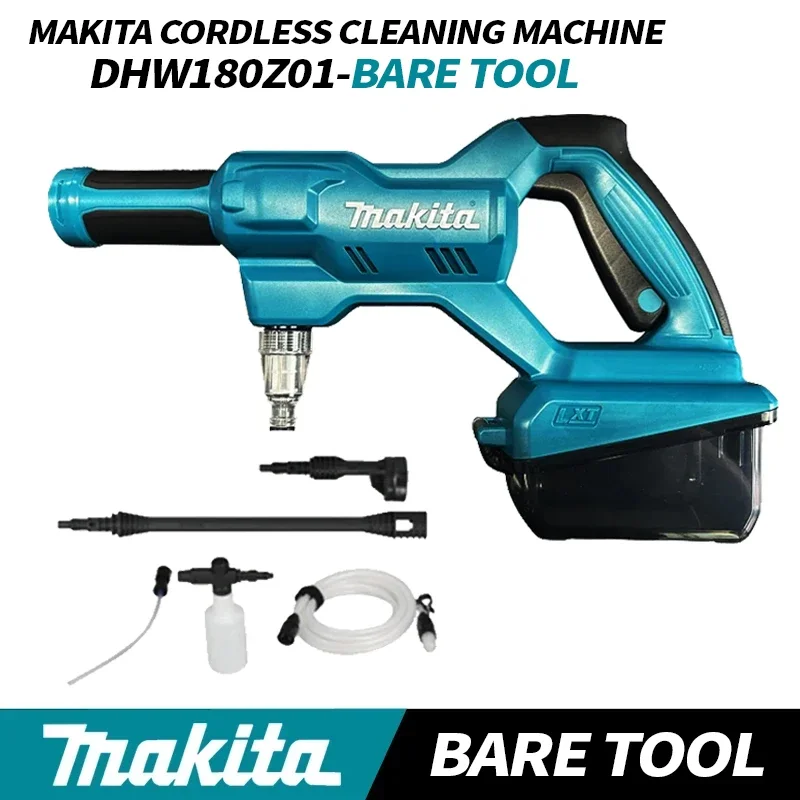 Makita-ferramenta Bare Washer sem Fio Ferramentas de Lítio 18v Limpeza Familiar Limpeza Eficiente Ferramentas Elétricas Makita Dhw180z Dhw180z