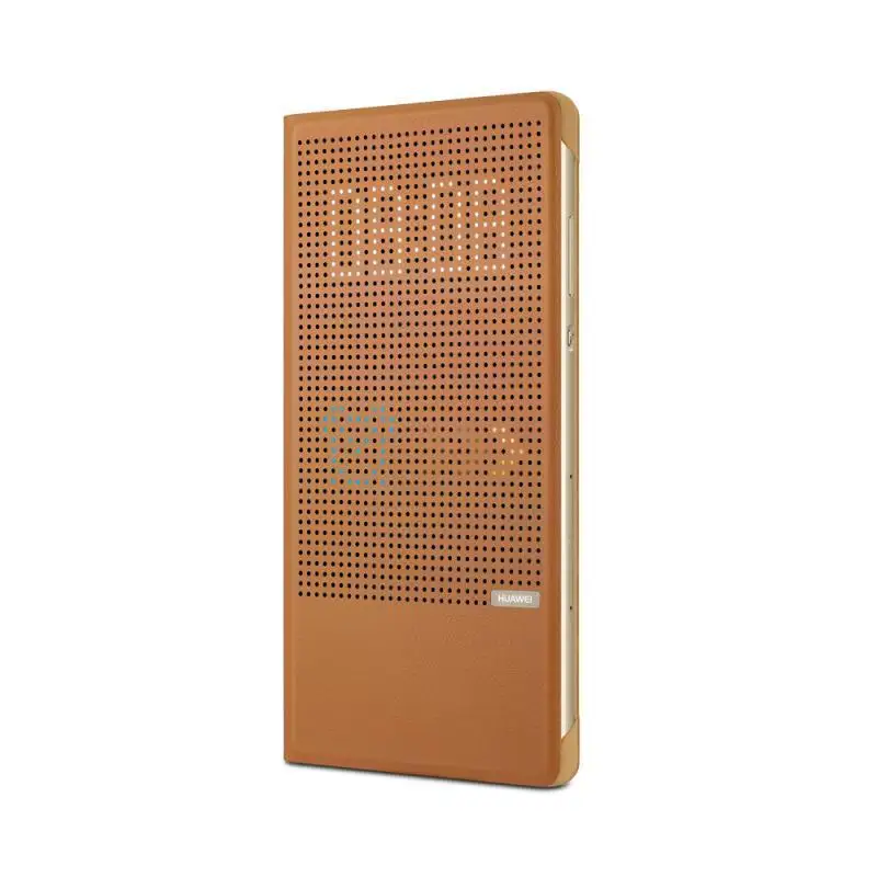 100% Original Official For Huawei P8 Max Colorful Stand Windows view Smart Flip Case Cover