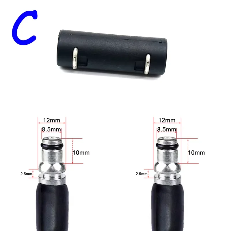 Lavadora Pressão Mangueira Extensão Conector, Tubo Adaptador para Karcher AR Azul Bosch Preto Decker Patriot Bort Daewoo