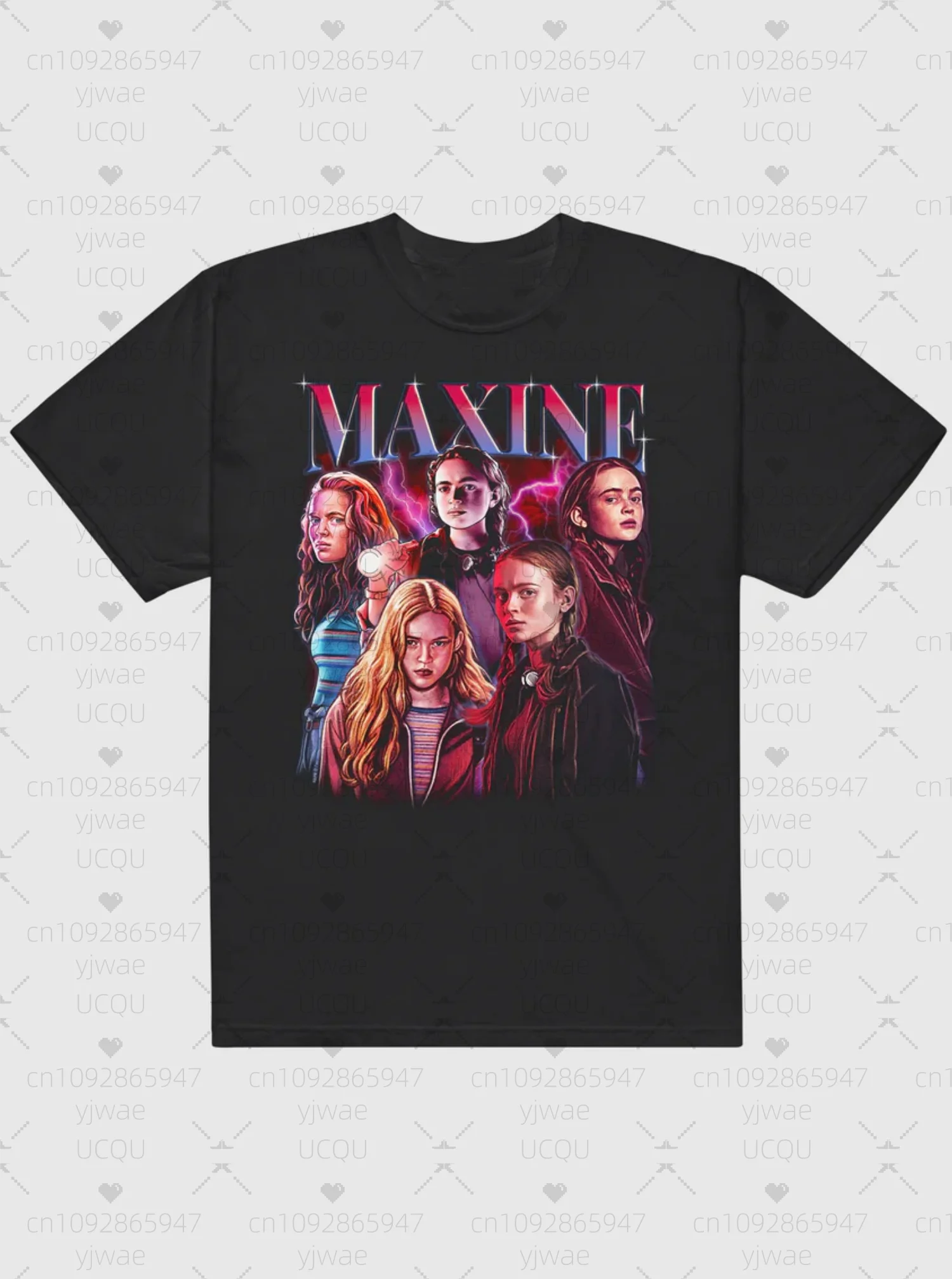 

2025 футболка с короткими рукавами для взрослых и детей Max Eleven Demogorgon, повседневная футболка в стиле Харадзюку, удобные цвета, детская футболка с круглым вырезом