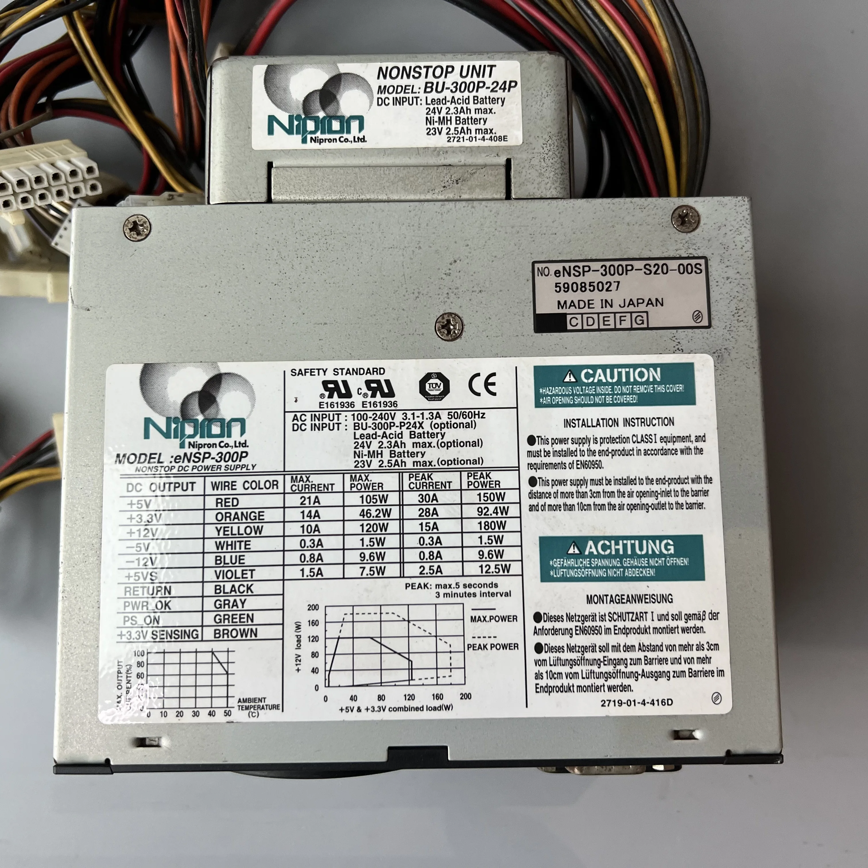 Noritsu computer power supply QSS 3300 3301 3302 3303 minilab