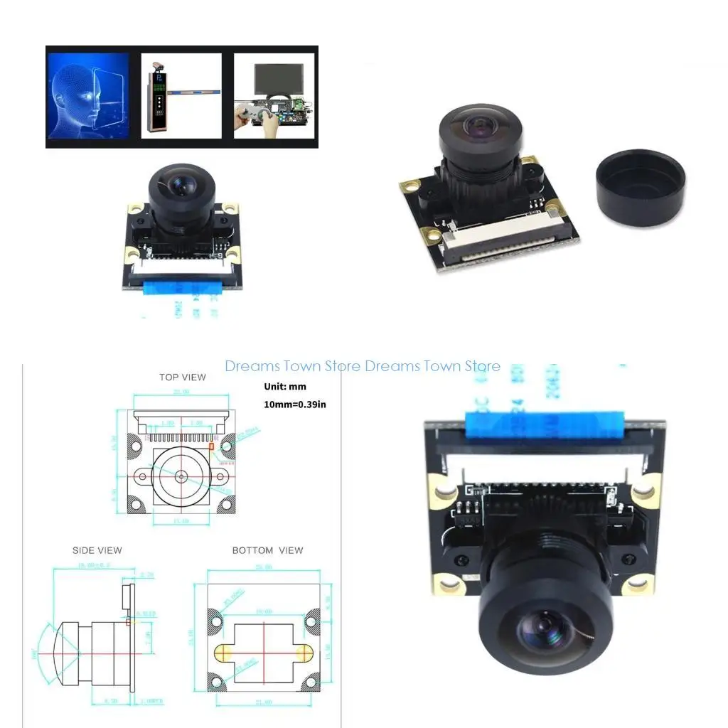 

Модуль камеры HX6A 5MP 2592x1944 160 -градусный регулировка фокусировки датчики камеры 5647