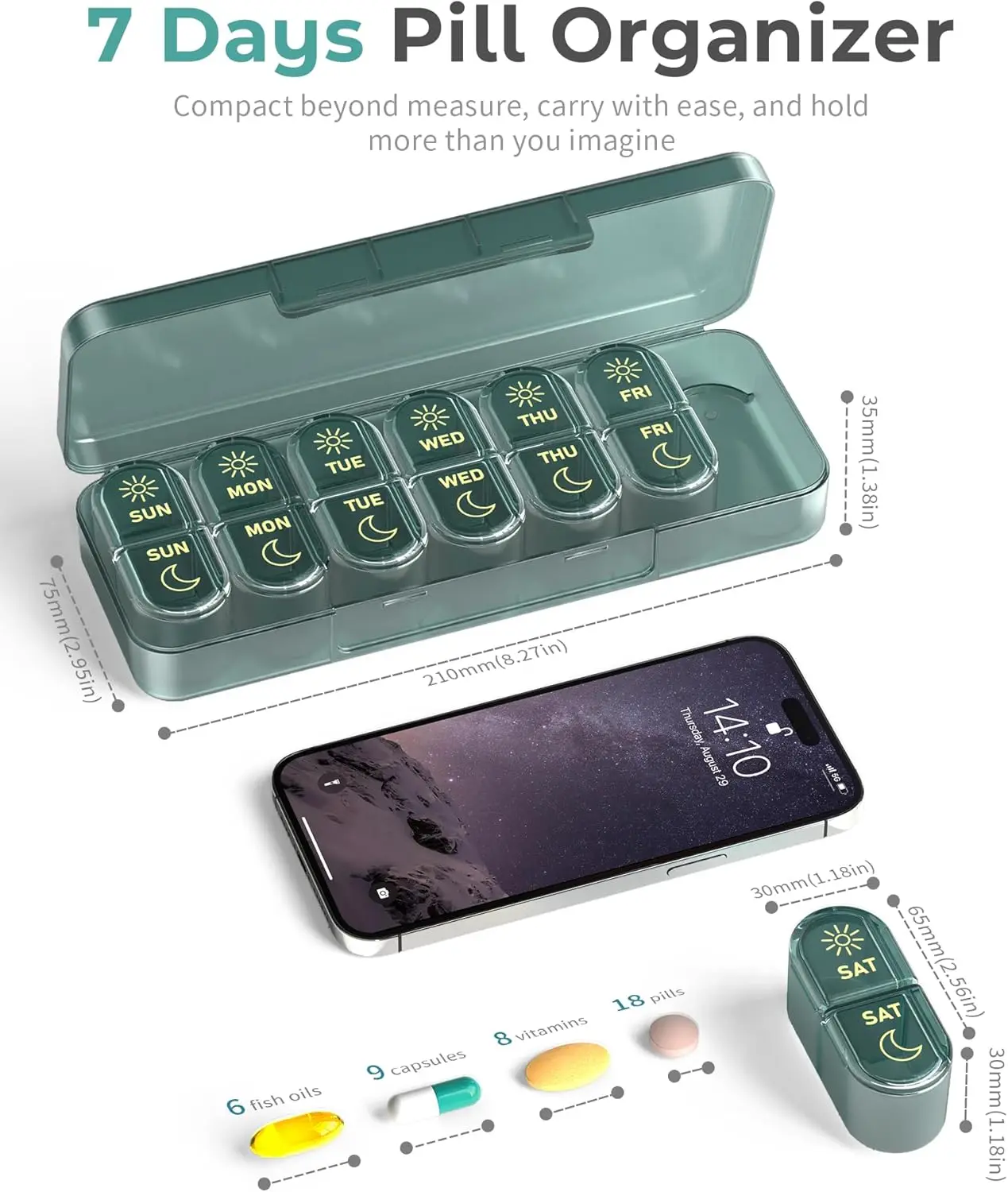 Thumbnail 2 - #41 Latest Pillboxes Price Drops