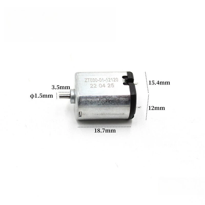 Mini FF-030-12120 DC motor 3v mute electronic intelligent fingerprint door lock parts motor