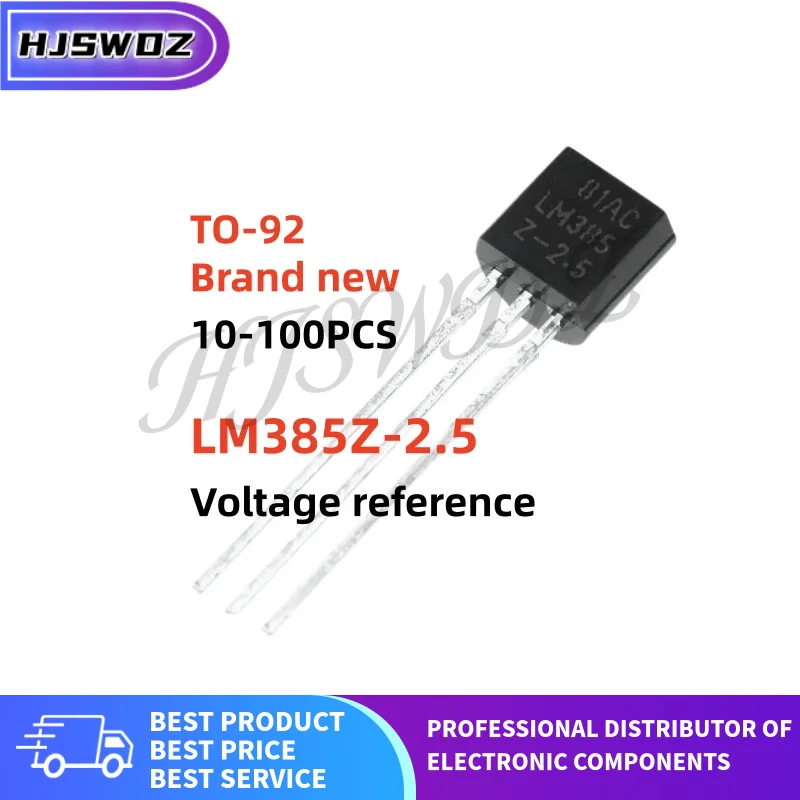 10~100PCS LM385Z-2.5 LM385Z-2.5V LM385Z LM385Z2.5 Micropower Voltage References IC TO-92 NEW