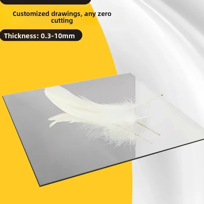 High Definition Mirror Finish Aluminum Alloy Sheet Precision Polished For Curtain Wall And Ceiling Custom Thick 1-5mm