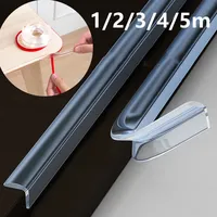 Infant Baby Safety Corner Protection Strip Guards 1/2/3m Transparent Table Edge Furniture Corner Protectors Soft PVC Bumper