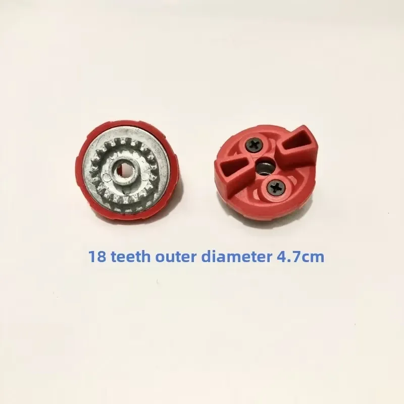 for 405 Chainsaw Adjusting Screw 6018 Tensioner OD 4.7mm 18 Teeth QX Knob Replacement Part Durable Metal Fixing Component