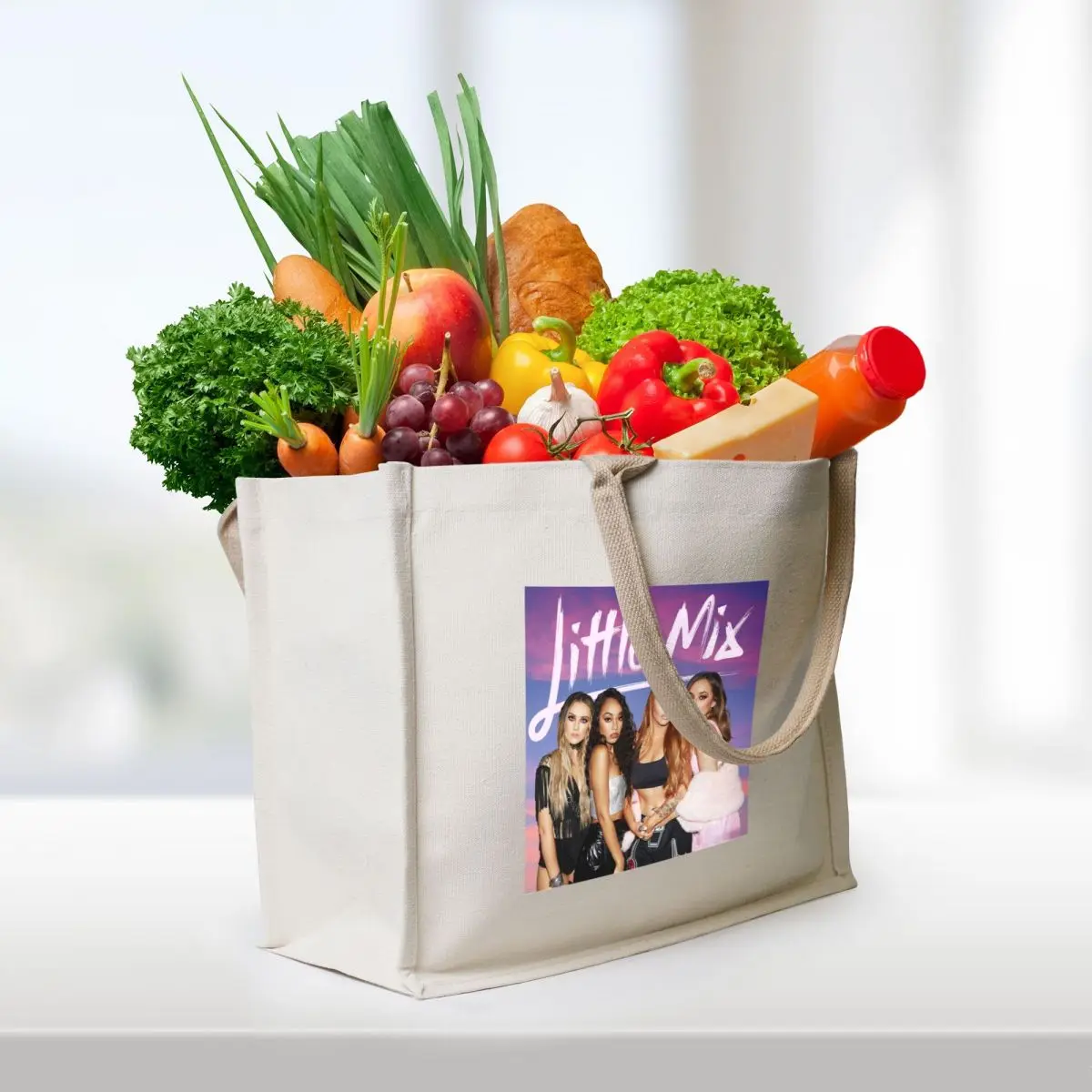 Little Mix Tote Bag shopping bag logo Gift bags Woman shopper bag