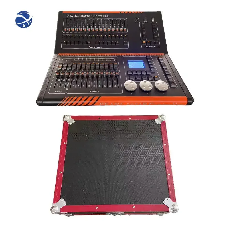 Yunyi New 1024 Channels Mini Pearl 1024B Stage Lighting Console DMX512 Light Controller