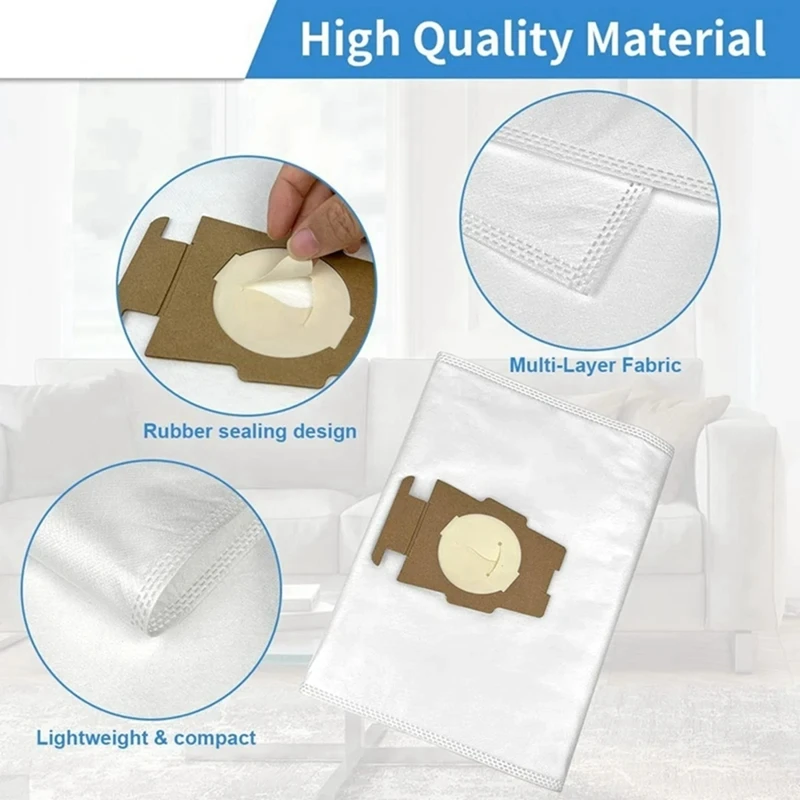 For Kirby 204811 204814 Sentria Avalir Ultimate G7E G10 G10E G5 G6 KY10 MK2 MK3 Dust Bag Vacuum Replacement Accessories