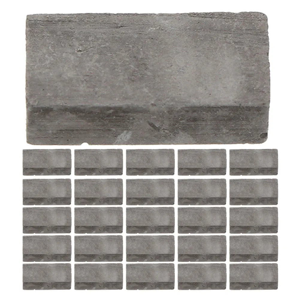 

Набор из 200 миниатюрных кирпичей для микроландшафта, реалистичные мини-блоки для самостоятельной сборки, масштаб 1:35, для декора сада и двора, искусственные