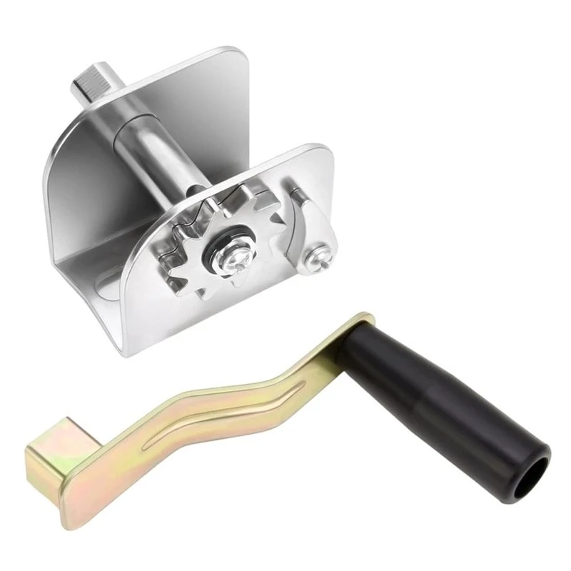 LALA Portable Manual Net Tensioning Device For Outdoor Volleyball, Badminton Tennis Hand Crank Tensioner