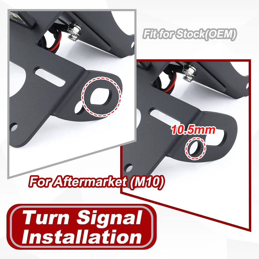 For Honda CBR1000RR ABS 2017-2026 CBR1000RR SP SP2 Rear Tail Tidy Fender Eliminator Number Plate Kit License Plate Holder