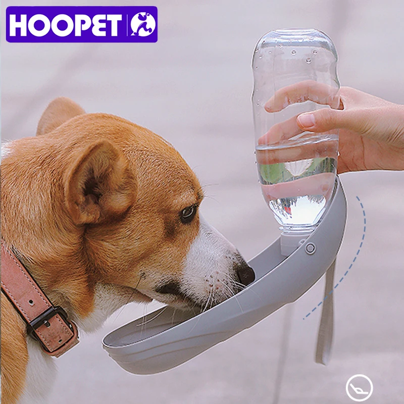 HOOPET Dog Go Out Kettle Drinker Portable Water Cup Drinking Water Feeder Pet  Supplies on Sale