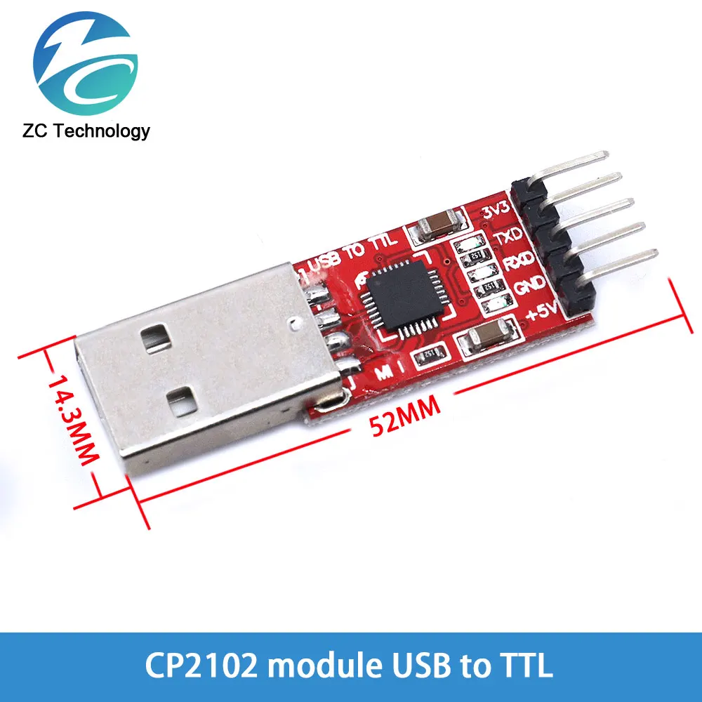 CH340 module USB to TTL CH340G upgrade download a small wire brush plate STC microcontroller board USB to serial instead PL2303