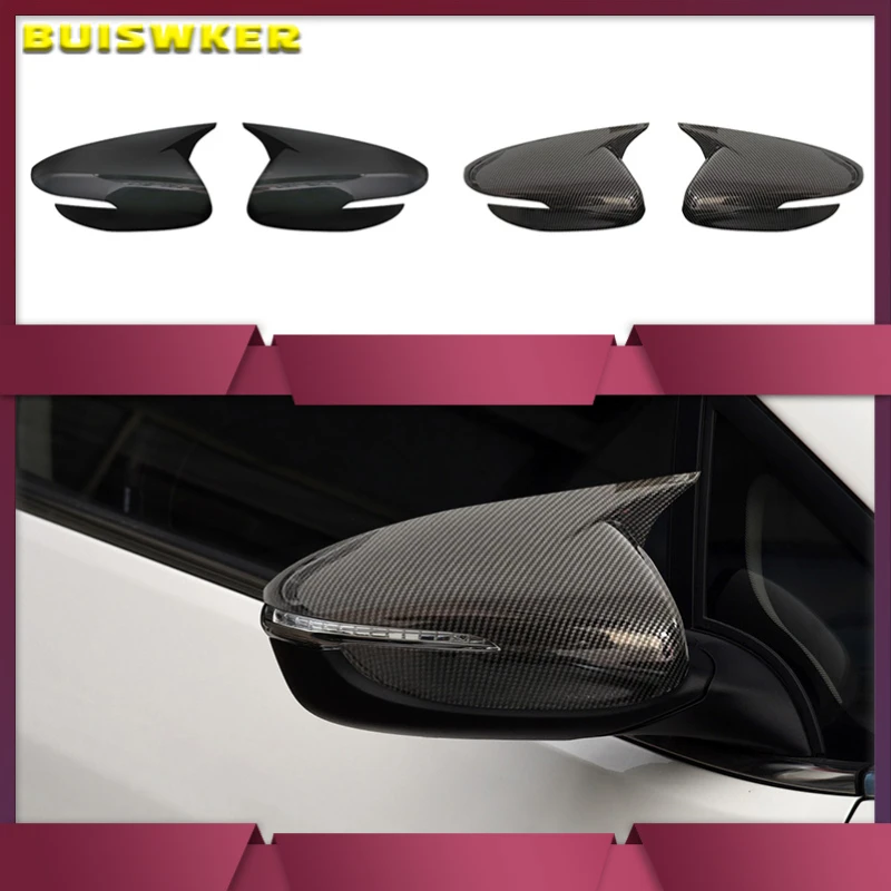 

Door Side Rearview Mirror Cover With Horn For Kia K3 Cerato Forte 2014-2017 Rearview Mirror Cover Shell Housing car accessories