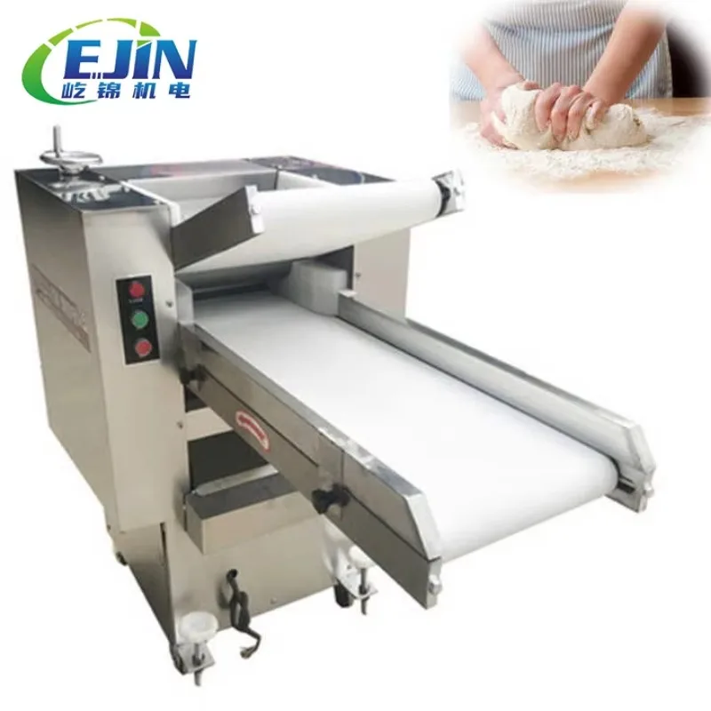 

Electric Dough Rolling Roller Machine Reversible Croissant Pastry Dough Press Fondant Bread Dough Sheeter