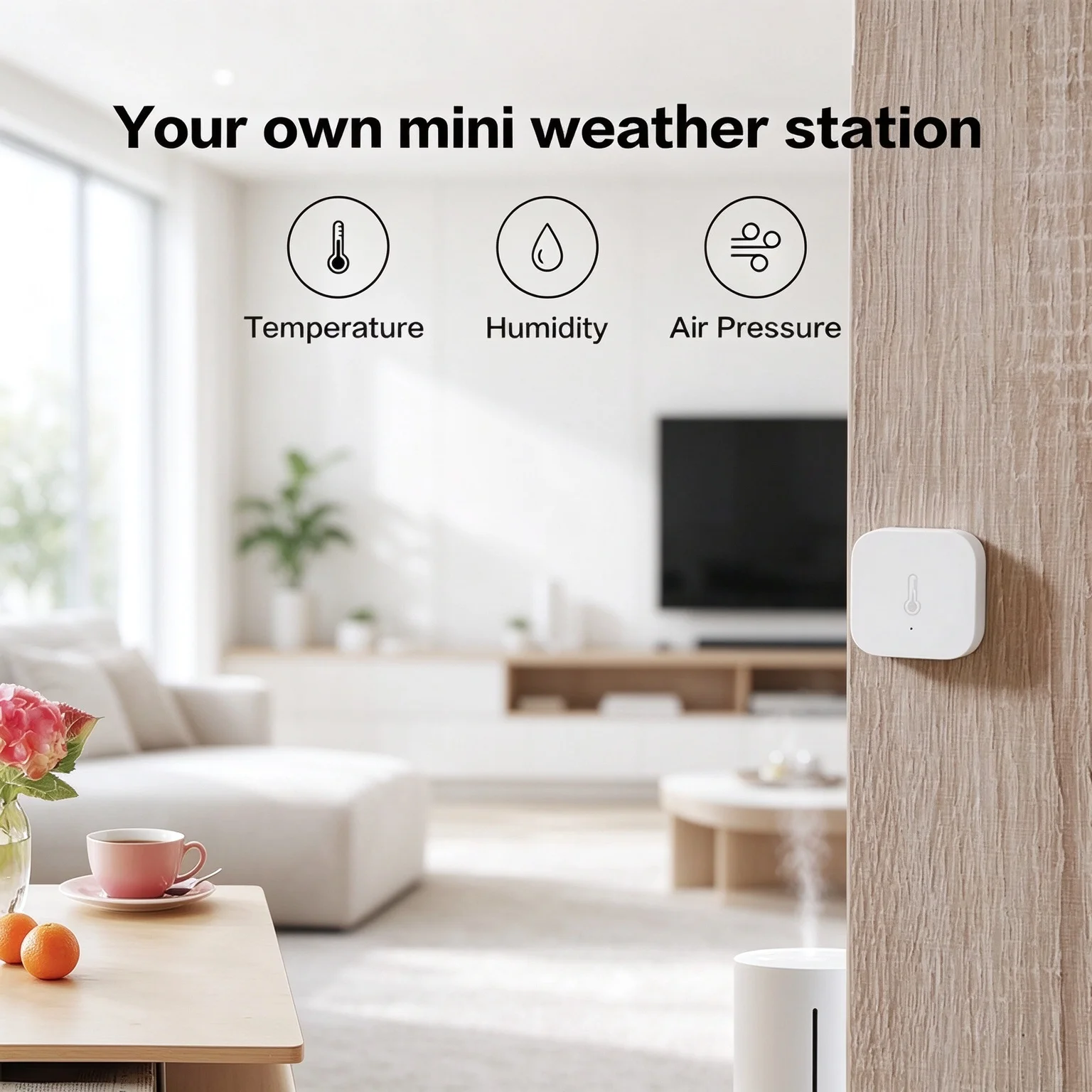 Aqara Temperature Humidity Sensor Zigbee Smart Air Pressure Environment Smart Control For Xiaomi Mi home Homekit App