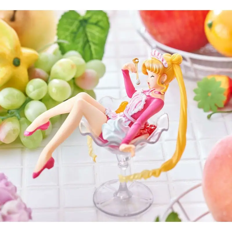 12Cm Sailor Moon Anime Figuren Tsukino Usagi Action Figurine Pvc Kawaii Leuke Standbeeld Collection Model Speelgoed Kinderen Kerstcadeaus