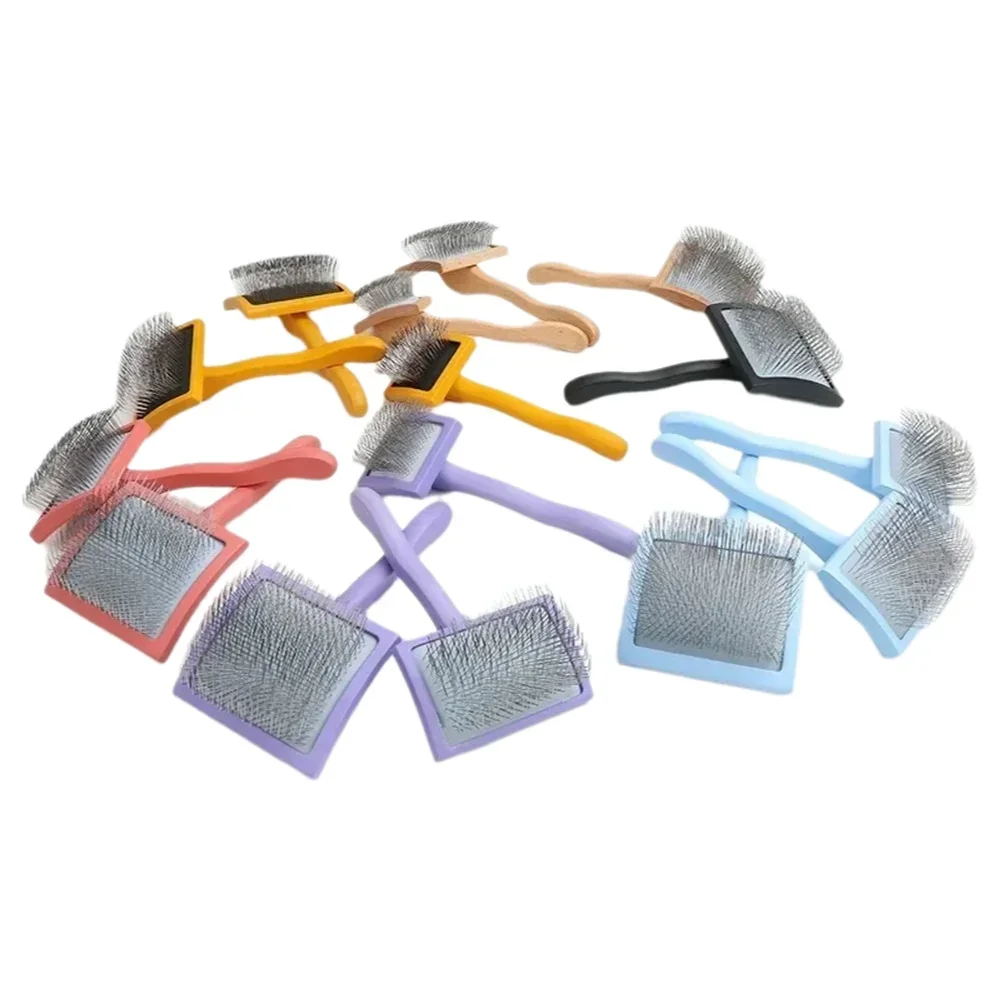 

Pet Slicker Brush For Dog Dematting Removal Remover Slicker Tool Dog Brush Pet Cleaning Grooming Cat Hair Comb