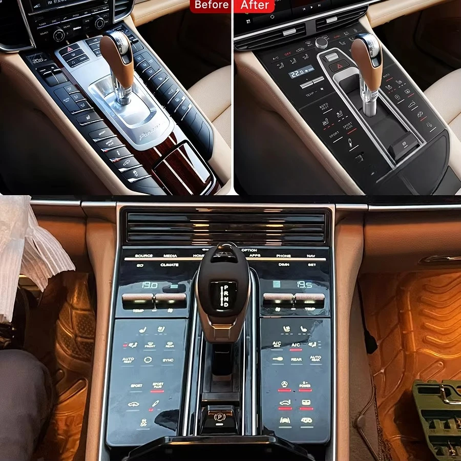 ترقية لوحة ناقل الحركة لوحدة التحكم المركزية الجديدة لبورشه باناميرا 2010-2016 ملحقات سهلة التركيب للبنزين