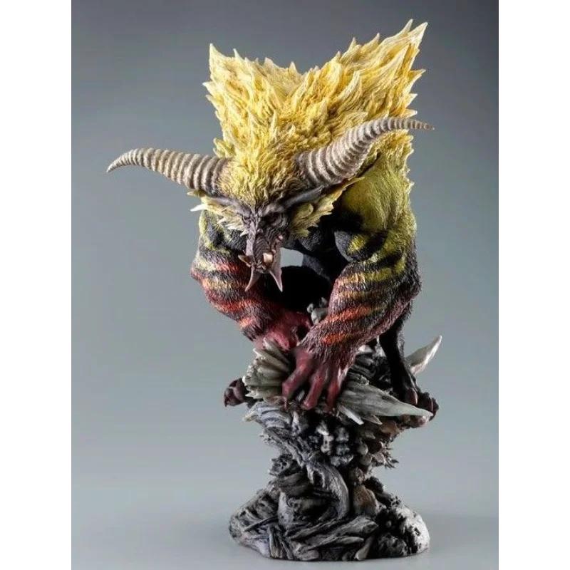 ฟิกเกอร์แอ็คชั่น CAPCOM CFBCM Furious Rajang จากเกม MONSTER HUNTER ของเล่นโมเดลสำหรับเด็กผู้ชาย ของแท้พร้อมกล่อง ของสะสมสำหรับเด็กผู้ชาย