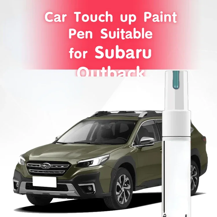 Car Touch Up Paint Pen Suitable for Subaru Outback Paint Fixer Pearlescent White Eye-Catching Cold Ice Silver Streamer Copper
