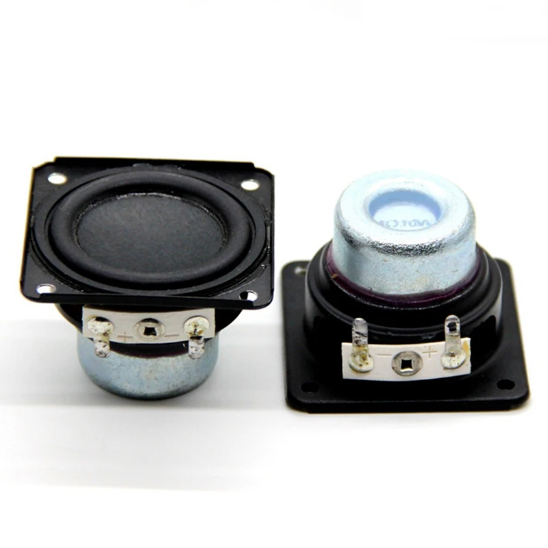 Altoparlante Audio da 1.8 pollici 4Ω 10W 48Mm altoparlante multimediale per basso suono fai da te Mini altoparlante con foro di montaggio