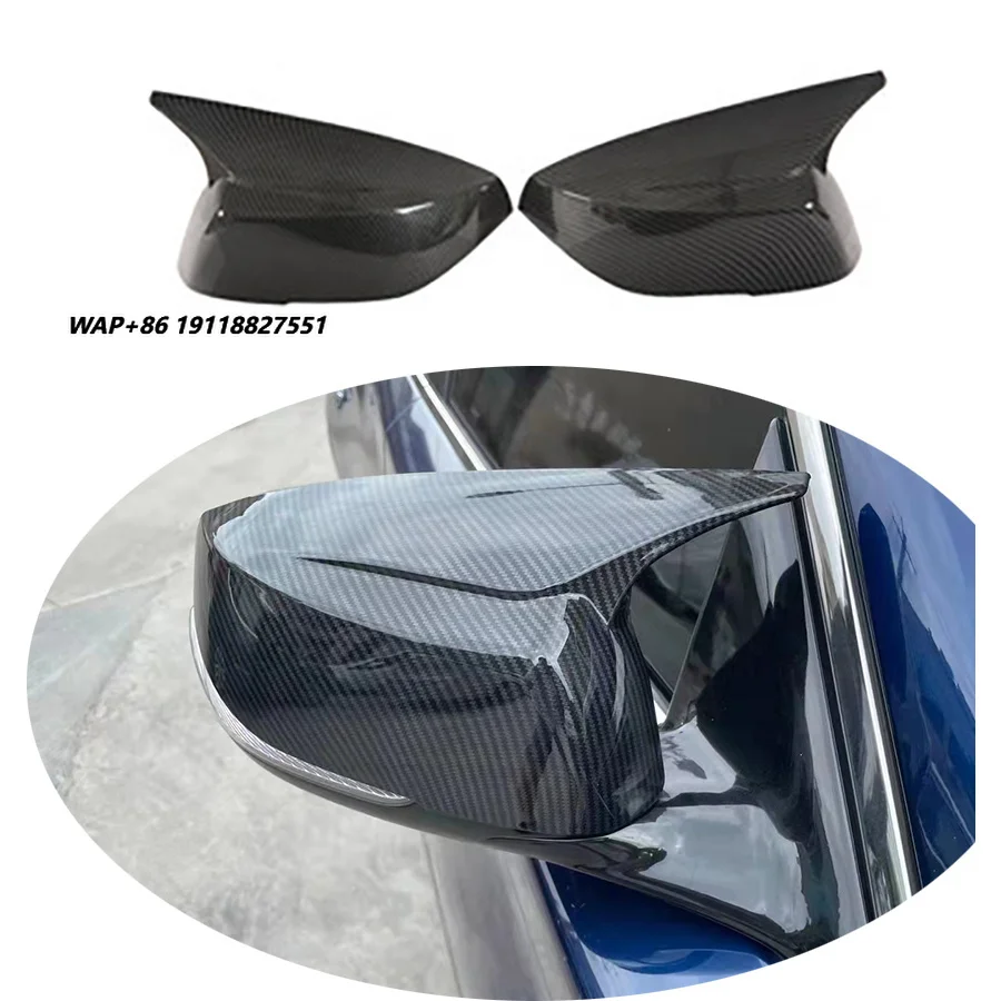 Mirror Covers ABS Plastic for Infiniti Q50 Q50L Q60 14-21 Replace Rear Side Rearview Mirror Covers Rearview Caps Case Shell