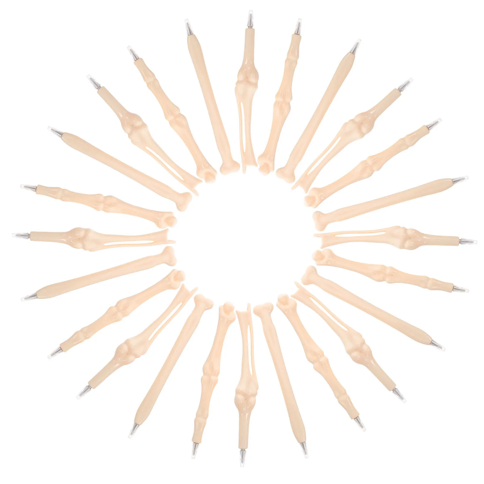 

20Pcs Style Ballpoint Pens 147Mm Long Plastic Solid Rod Writing Instrument Office School Supplies for Healthcare