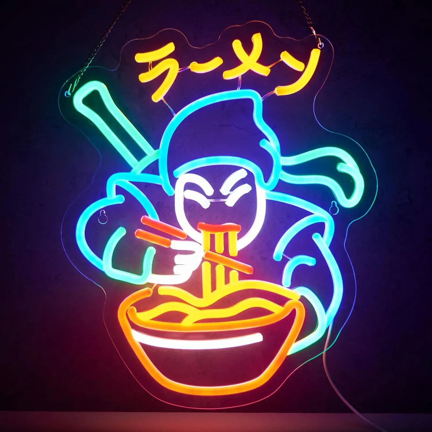 

Ramen Neon Sign USB Dimmable LED Neon Light Sign Wall Art Decoration for Kitchen Restaurant Man Cave Club Shops Birthday Gifts