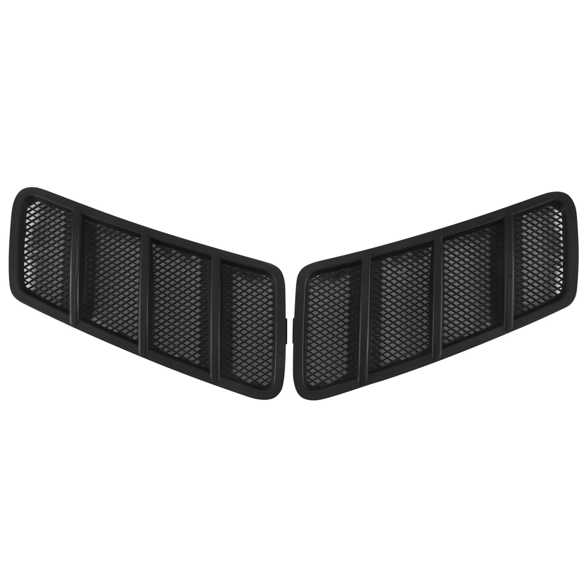 2X Side Hood Air Vent Grille Cover for - W166 ML Class 2012-2015 1668800105