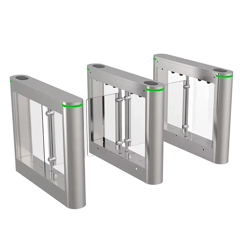 

Factory Direct Sales Shopping Mall Supermarket Outdoor Qr Code Entrance Automatic Security Gate Control Swing Turnstile