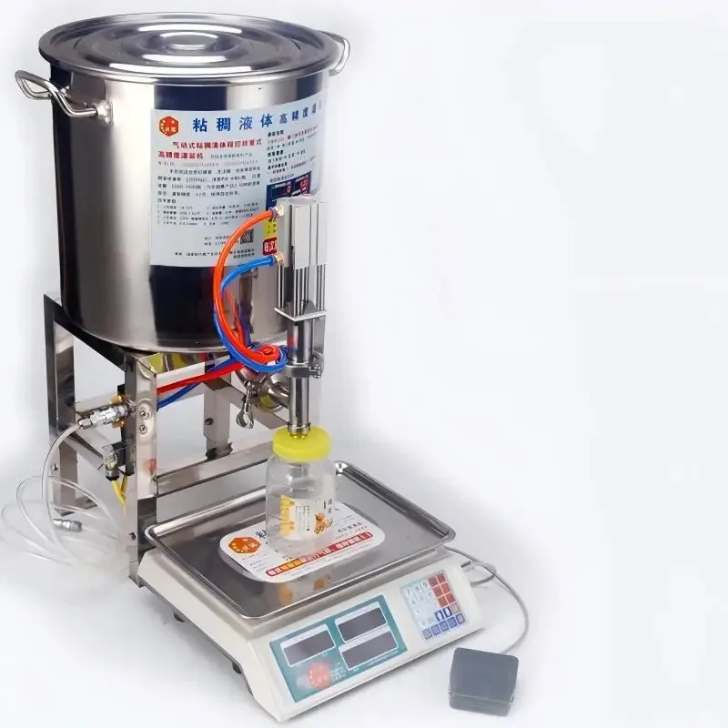 

304 Stainless Steel Small Honey , Yogurt , Automatic Chemical , Quantitative Machine For Liquid Filling.