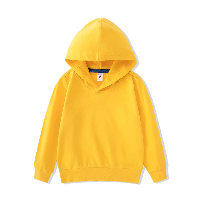 

Children Fashion Hoodies Kids Trends Solid Colour Sweatshirts Boys Girls Casual Tracksuit Teenager Spring Autumn Clothing