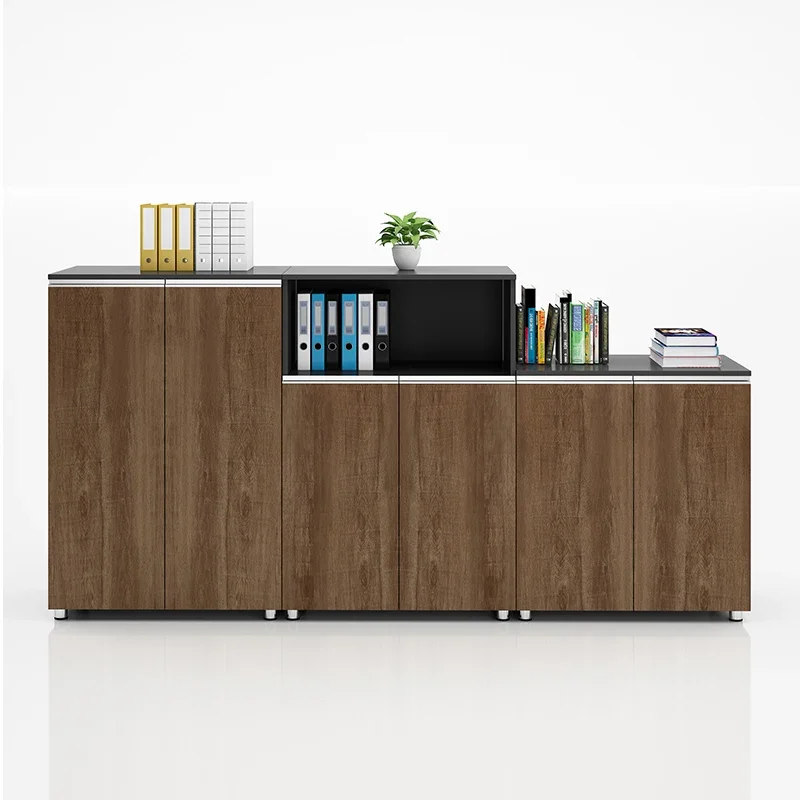 Office furniture Office files desk storage cabinet Low cabinet Storage drawers File cabinets with locks Wooden tea cabinet