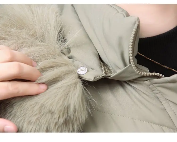 Middle Aged Mother Down Cotton Jacket 6XL Winter Oversized Thick Hooded Coat Windproof Rainproof Female Warm Long Parka Overcoat