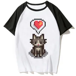 Stardew Valley top women designer Tee girl graphic Japanese streetwear clothing