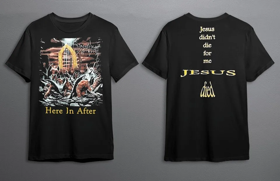 Immolation Band Here In After T-Shirt S-5Xl black All sizes