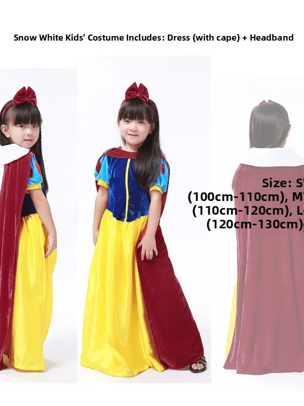 

Halloween Princess Dress Performance Costume Drama Costume Women's Traditional Ethnic Stage Wear 18-25 Years Old Chinese Made