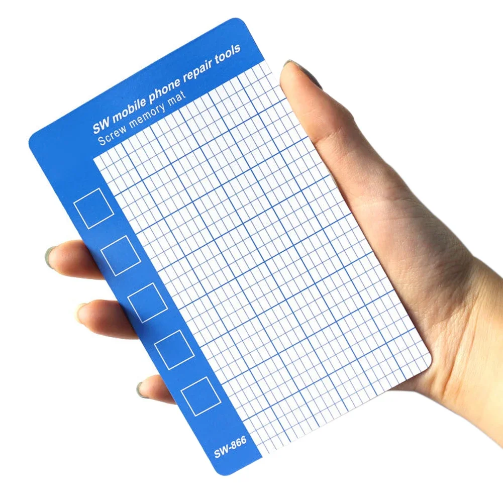Mat Magnetic Mat Home Hand Tools 1 * 1 PC Blue Magnetic Memory Repair Tools Working Fix Small Screws High Quality