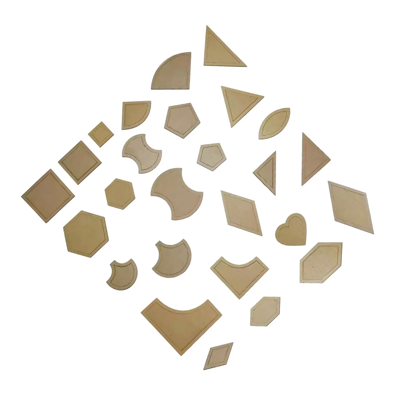 Cutting Acrylic Templates for Patchwork Quilt Stencils Quilting Ruler DIY Craft