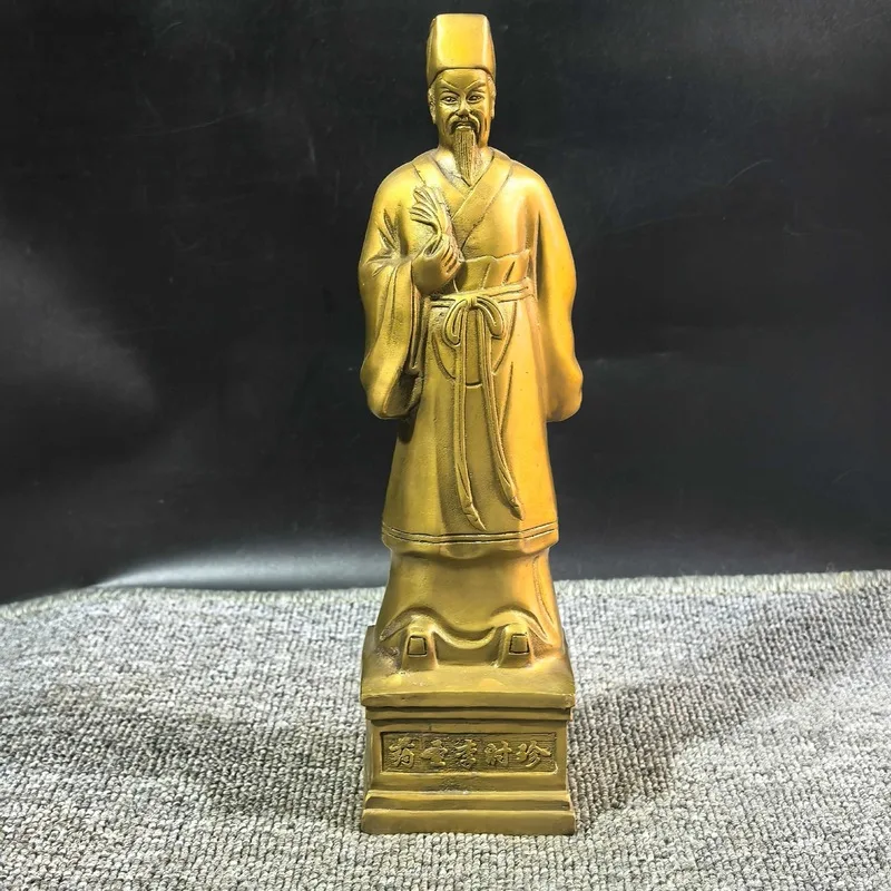 Bronze Portraits of Five Ancient , Figurines of Famous Chinese Medicine Doctors, Metal Craft