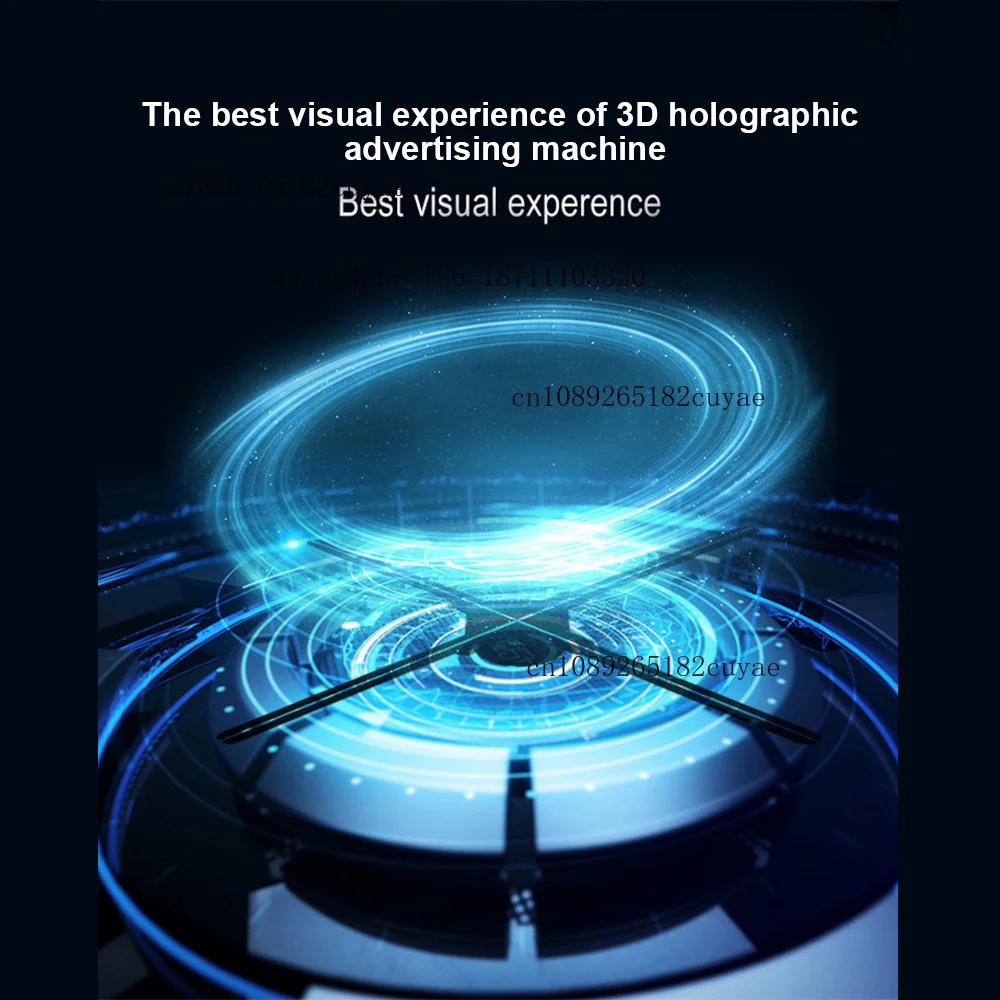 

55cm 3D Hologram Projector Fan Remote Wifi APP Control Commercial AD Display Hologram Projector Transmit Picture Video Machine