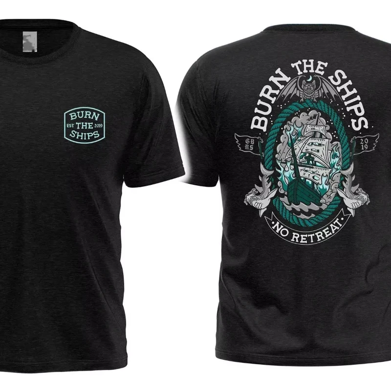 Outdoor Sports Combat Training Short-sleeved Printed Cotton Top Military Fan T-shirt Casual Loose Suitable for Various Scenes