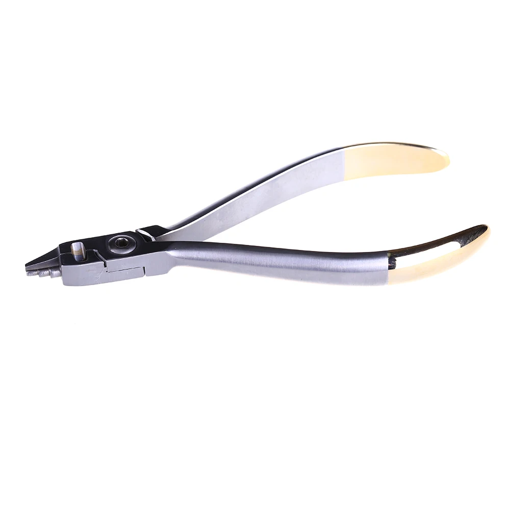 Dental Kim Combination Pliers with Cutting Trapezoidal Tip Arch Wire Bending Forming Pliers Dentist Orthodontic Tools Forceps