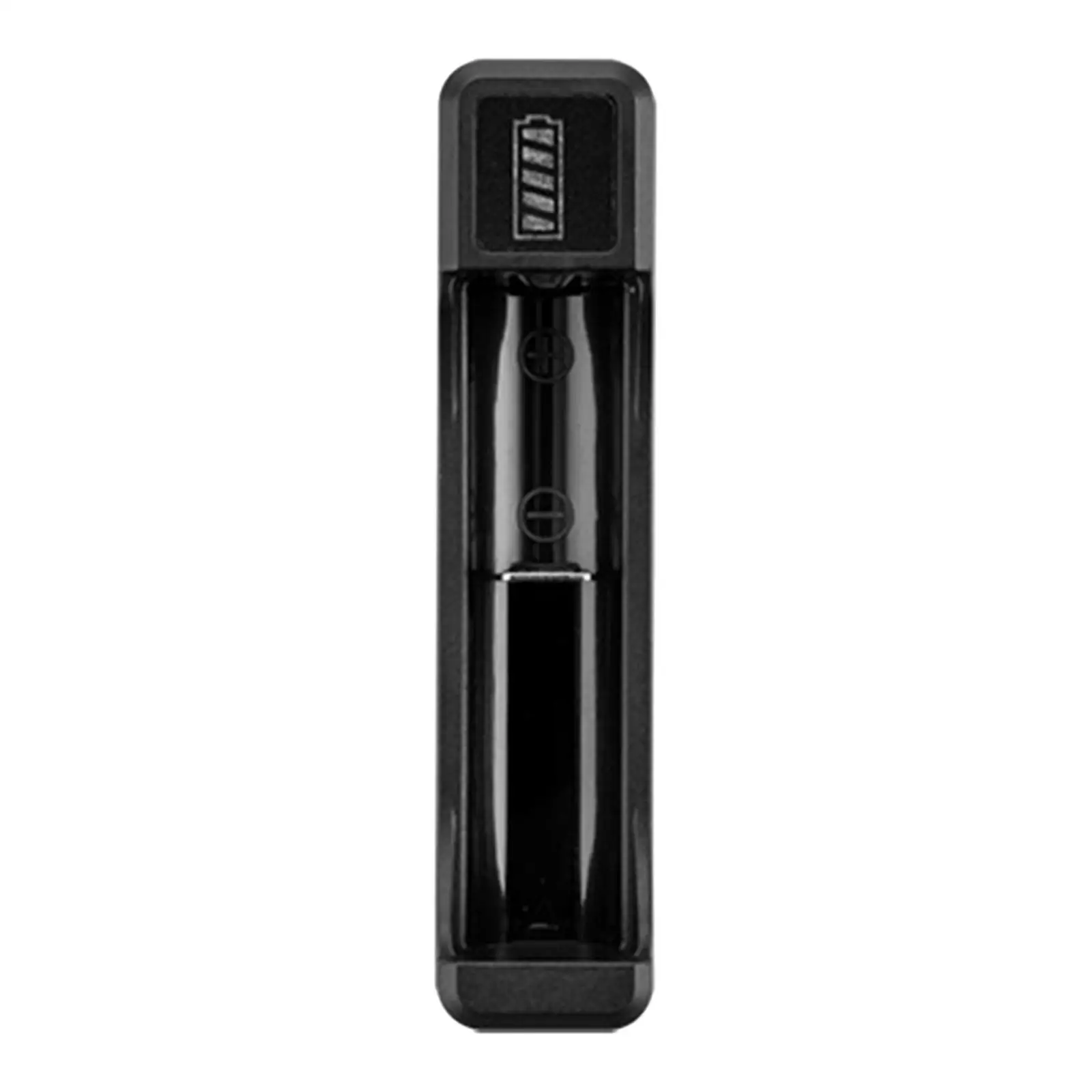 Portable 4 Slot Battery Charger for 18650 14500 10440 Rechargeable Batteries with USB Input and Automatic Cut Off Protection